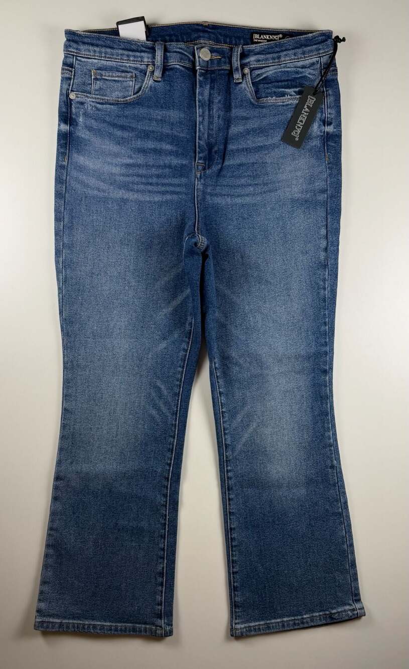 BlankNYC The Vandam Jeans Womens 30 NWT High-Rise Kick Flare